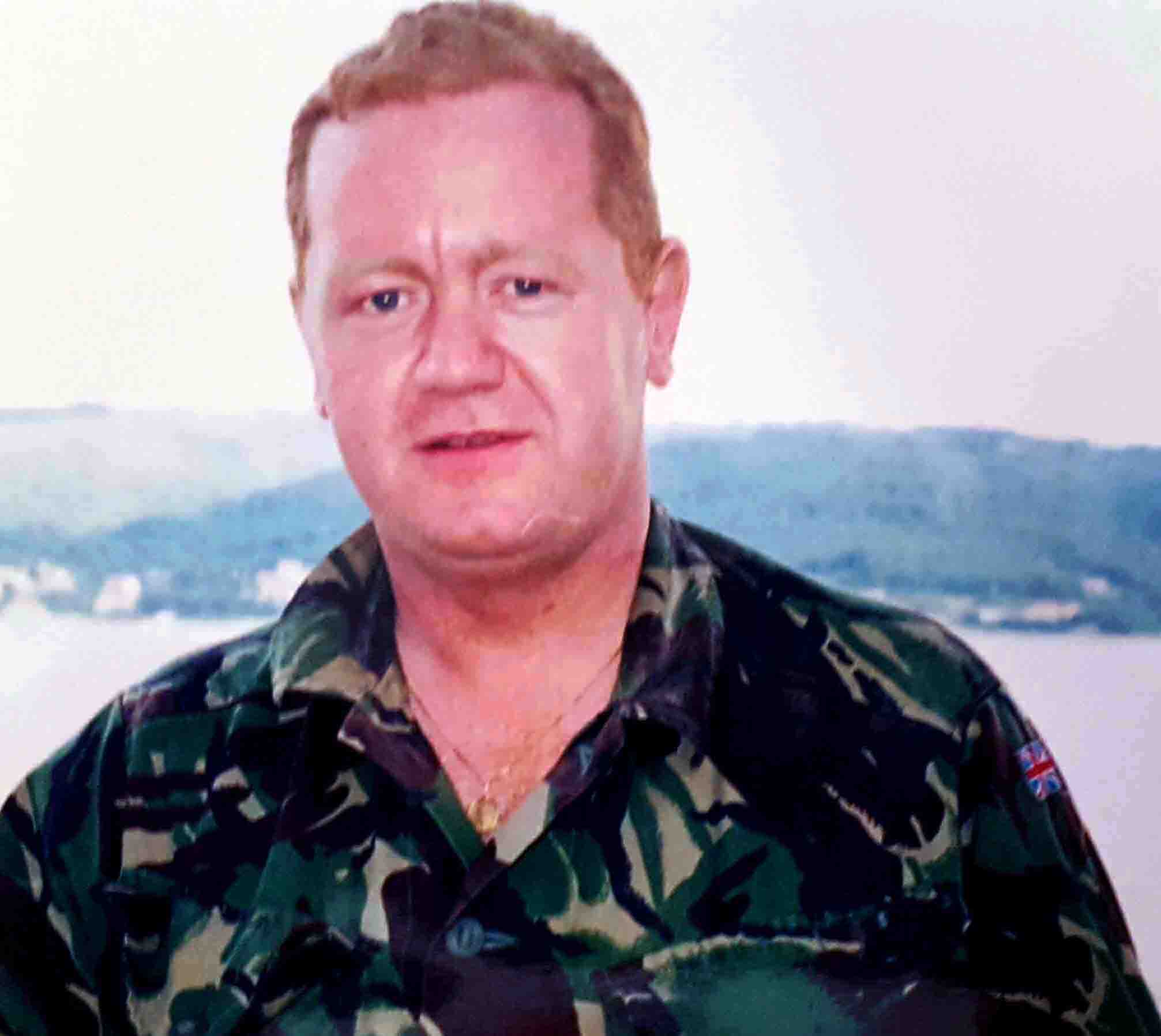Major Malcolm Parsons Bosnia